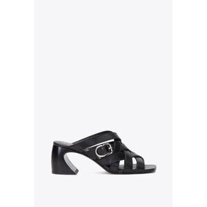 🆕 3.1 PHILIP LIM Open Woven ID Mule Sandal Shoes 8 Black